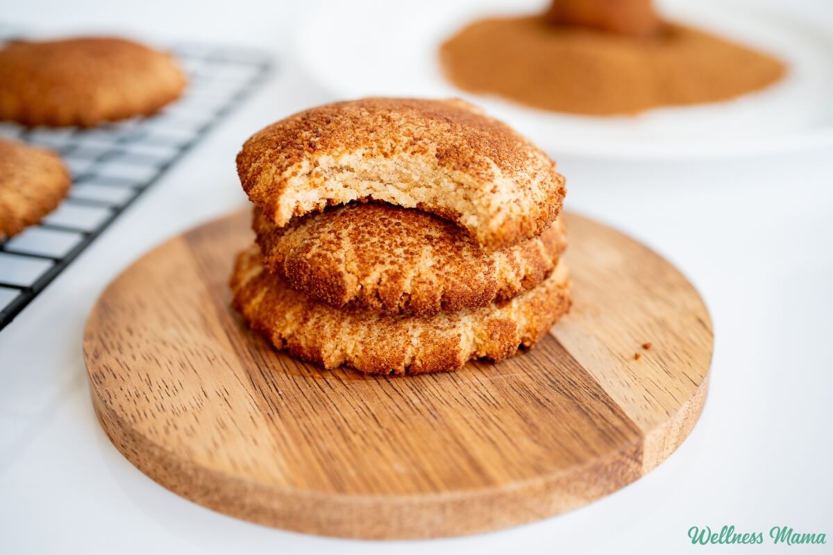 Resep Snickerdoodle Kenyal (Bebas Gandum dan Paleo)